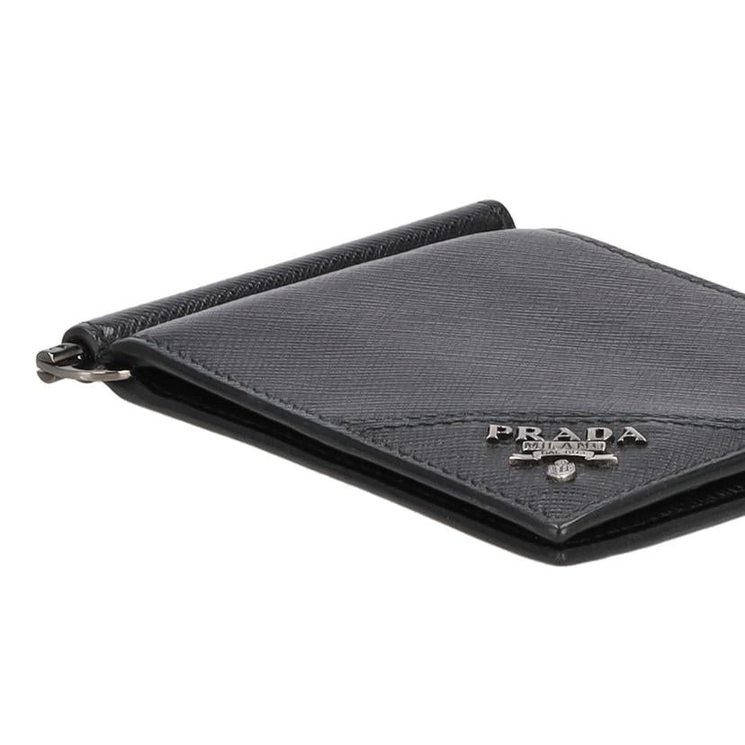 PRADA　 プラダ/サフィアーノマネークリップ付カードケース/2MN077//Aランク/75