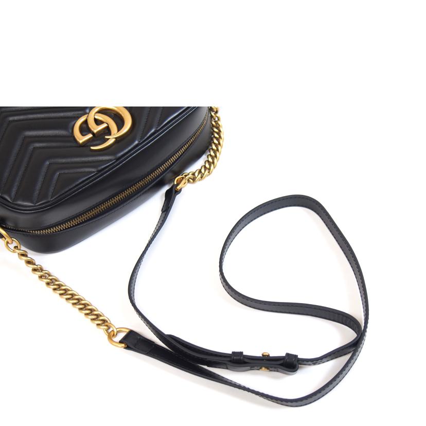 GUCCI グッチ/GGマーモントスモールショルダー/447632//493***/Aランク/71