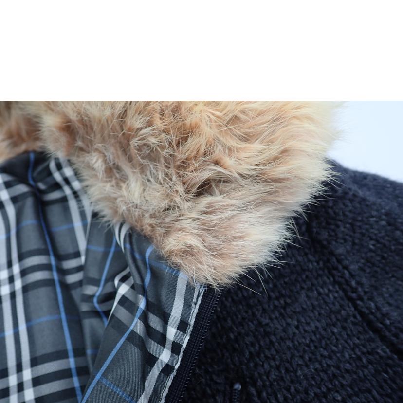 BURBERRY　BLACKLABEL バーバリー ブラックレーベル/★BURBERRY　BLACKLABELジップアップラビットファーニットJKT//2/Bランク/62