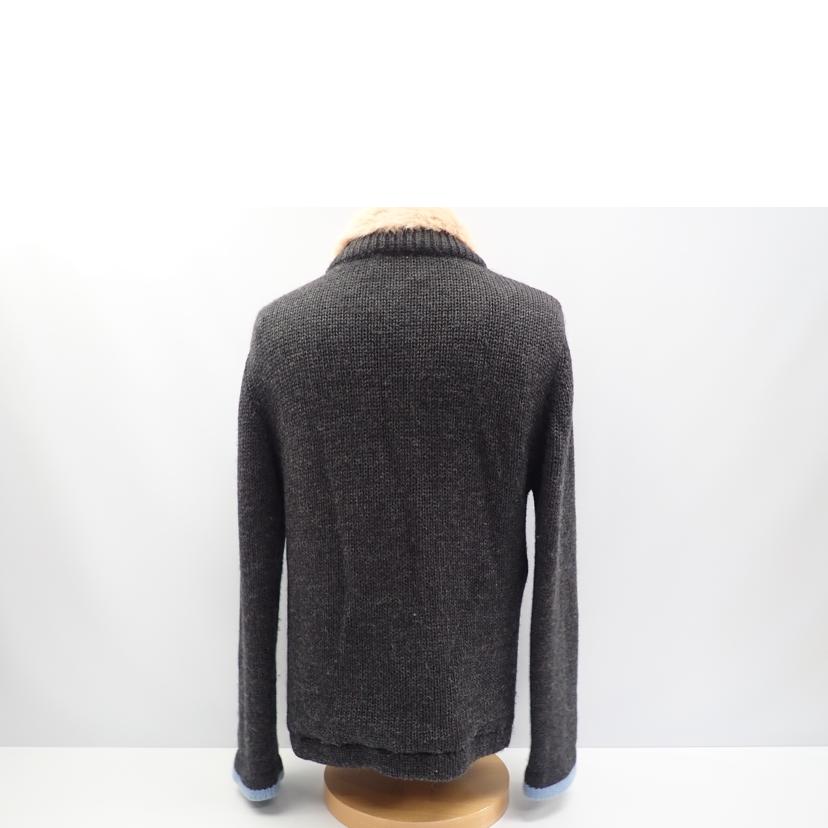 BURBERRY　BLACKLABEL バーバリー ブラックレーベル/★BURBERRY　BLACKLABELジップアップラビットファーニットJKT//2/Bランク/62