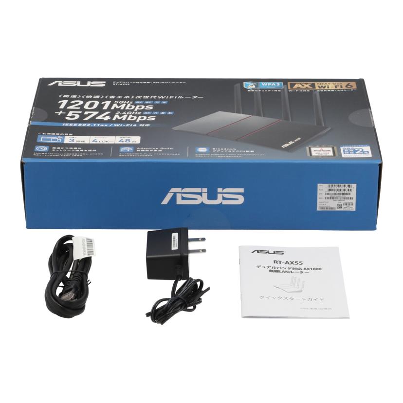 ASUS エイスース/無線LANルーター/RT-AX55//M8IG3160M957PRJ/Bランク/05