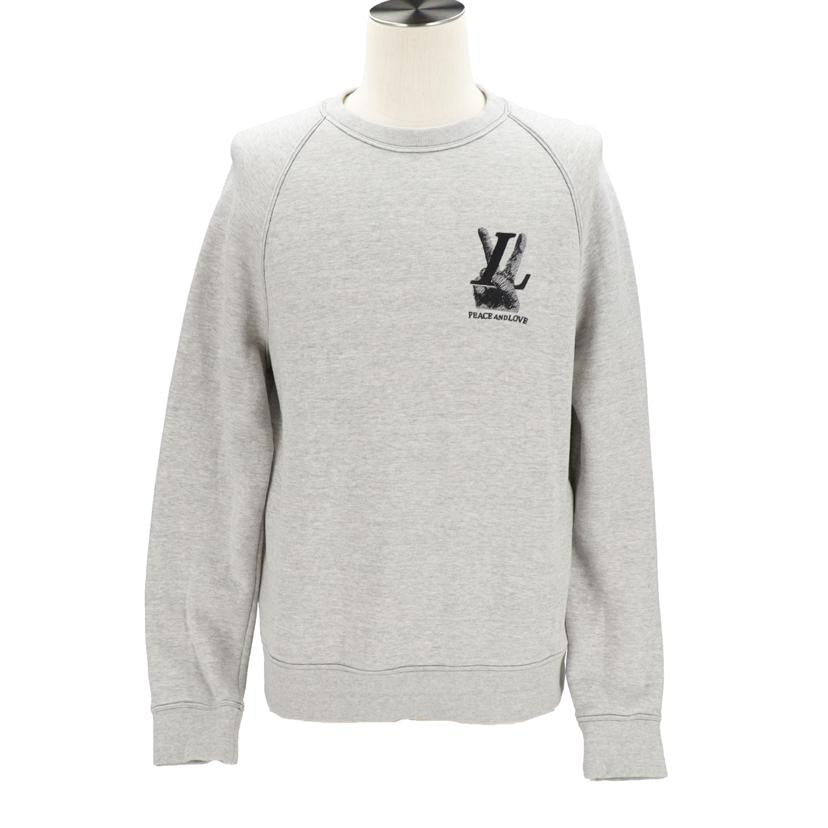 LOUIS　VUITTON ルイヴィトン/18AW　PEACE　AND　LOVE　スウェット/RM182 GVR HFY61W//ｻｲｽﾞ:M/Aランク/91