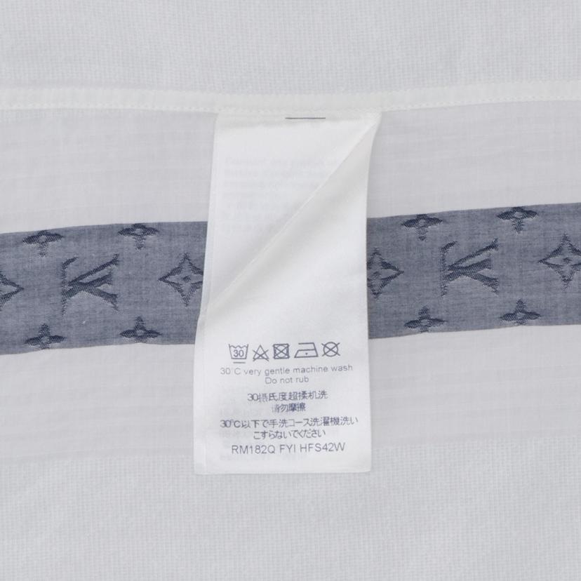 LOUIS　VUITTON ルイヴィトン/モノグラムロングスリーブコットンシャツ/RM182Q FYI HFS42W//ｻｲｽﾞ:M/ABランク/91