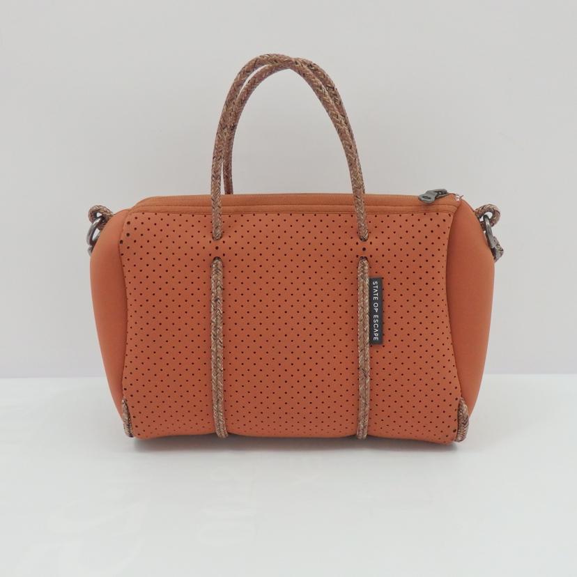 STATE　OF　ESCAPE ステイトオブエスケープ/プリクエルSショルダーバッグ　テラコッタ//ABランク/77