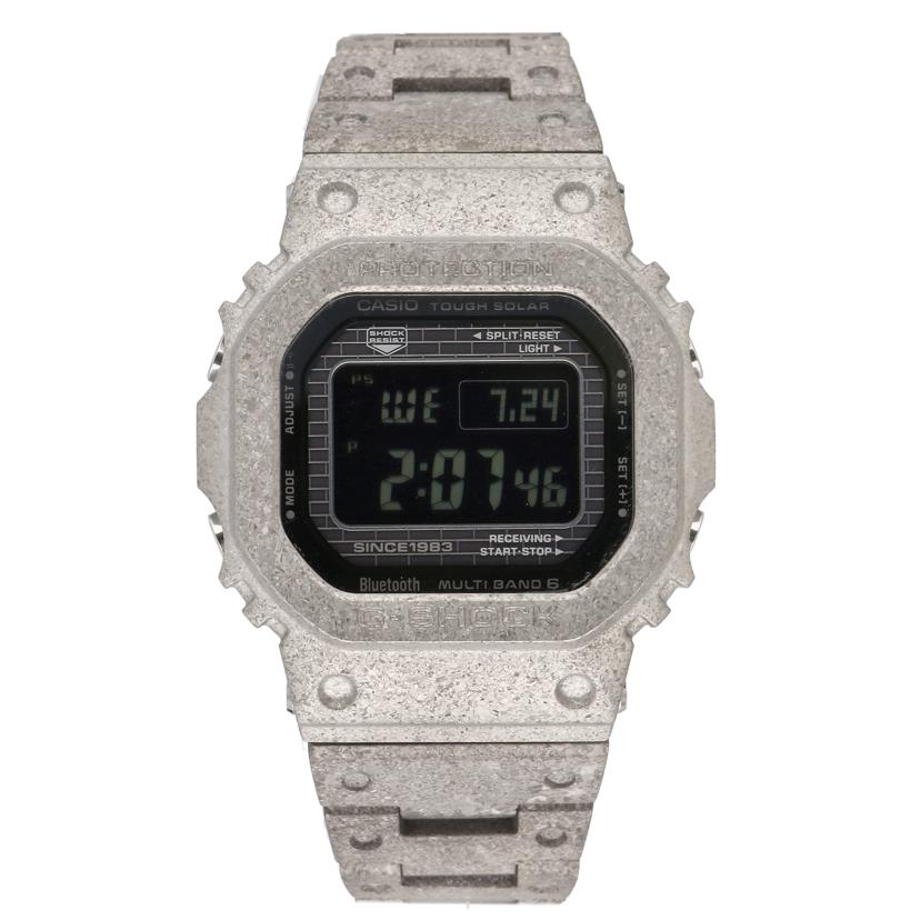 CASIO カシオ/G－SHOCK／40周年限定／タフソーラー／シルバー/GMW-B5000PS-1JR//Aランク/75