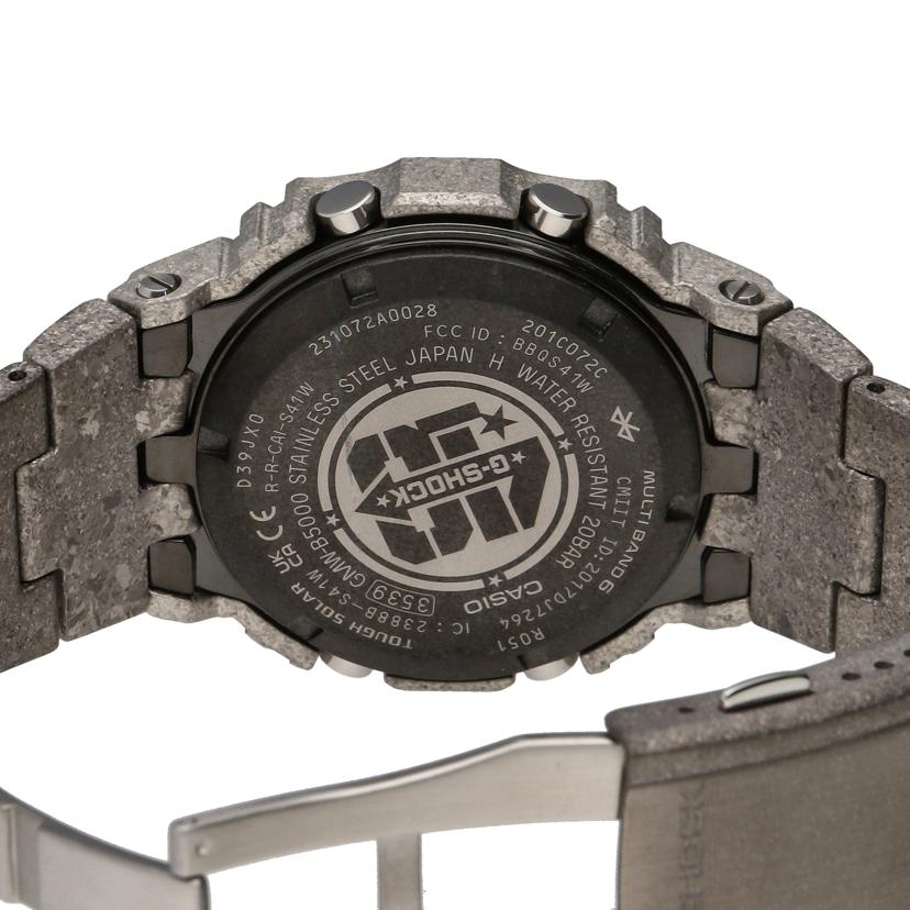 CASIO カシオ/G－SHOCK／40周年限定／タフソーラー／シルバー/GMW-B5000PS-1JR//Aランク/75