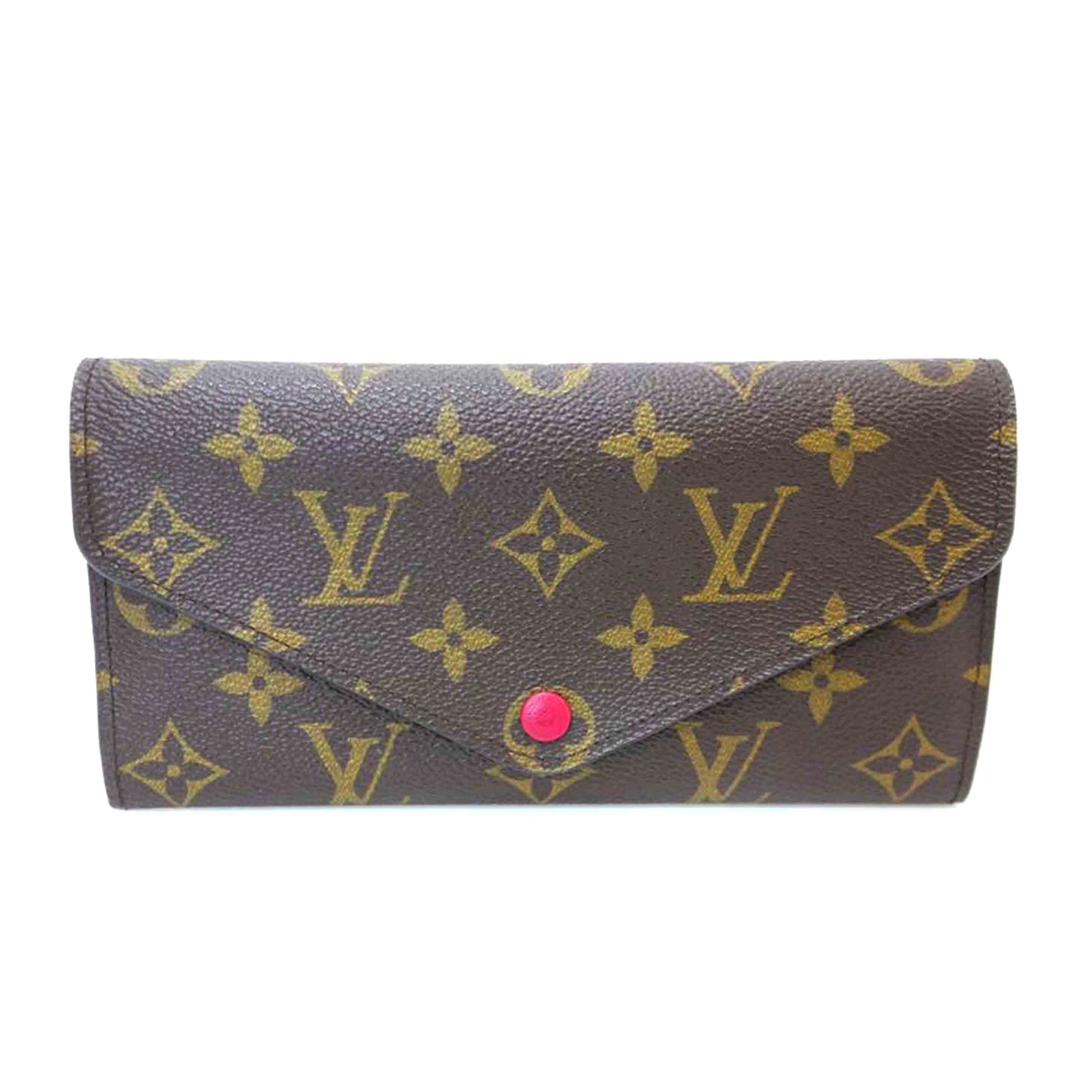 LOUIS VUITTON ルイヴィトン/ポルトフォイユ・ジョセフィーヌ／モノグラム・フューシャ/M60708//GI4***/ABランク/88