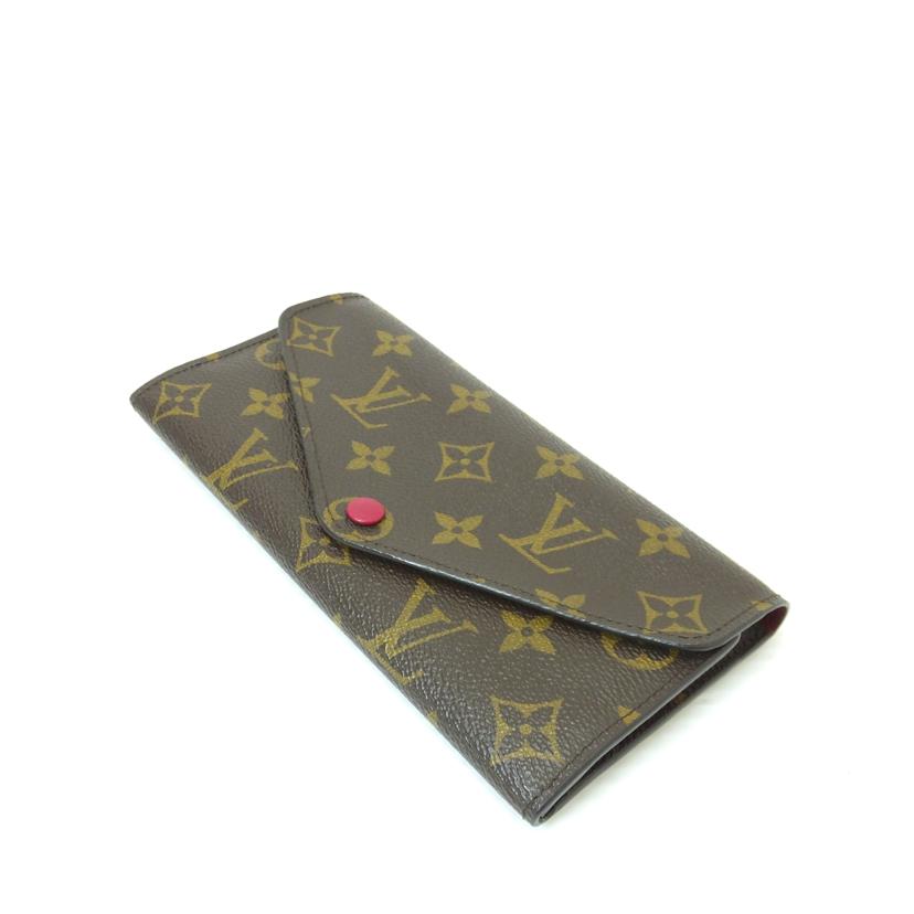 LOUIS VUITTON ルイヴィトン/ポルトフォイユ・ジョセフィーヌ／モノグラム・フューシャ/M60708//GI4***/ABランク/88