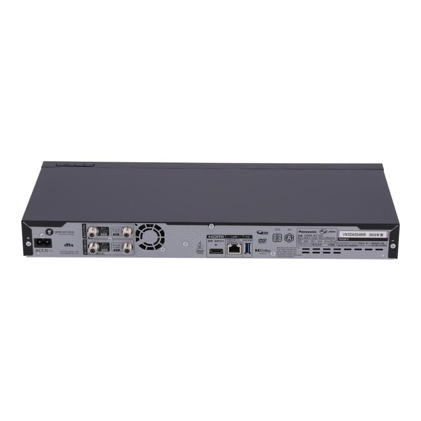 Panasonic パナソニック/ブルーレイディスクレコーダー/DMR-4T103//VN3DA004805/Aランク/78