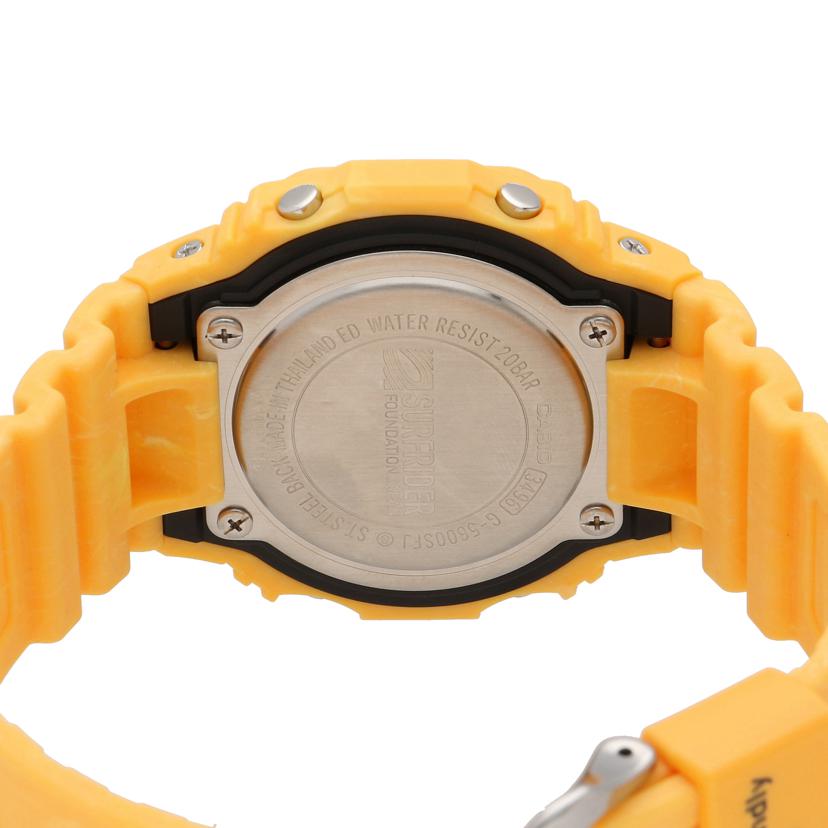 CASIO カシオ/G－SHOCK／SURFRIDER　FOUNDATION/G-5600SFJ-9JR//349*/SAランク/76