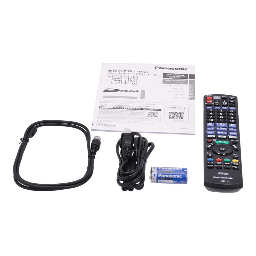 Panasonic パナソニック/ブルーレイディスクレコーダー/DMR-4T103//VN3DA004805/Aランク/78