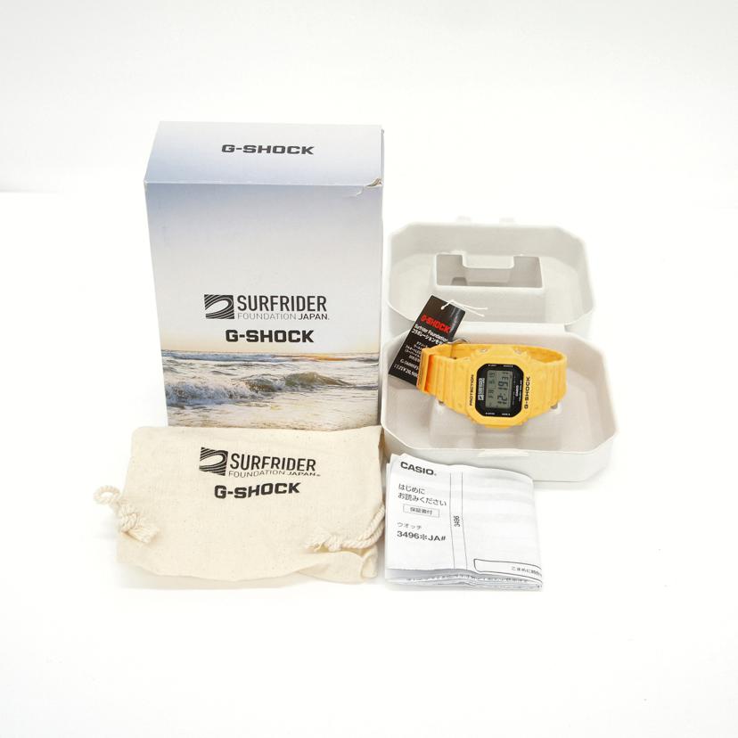 CASIO カシオ/G－SHOCK／SURFRIDER　FOUNDATION/G-5600SFJ-9JR//349*/SAランク/76