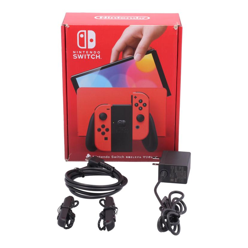 NINTENDO 任天堂 ニンテンドー　/Nintendo　Switch　有機EL　マリオレッド本体/HEG-S-RAAAA//XTJ50313751526/ABランク/71