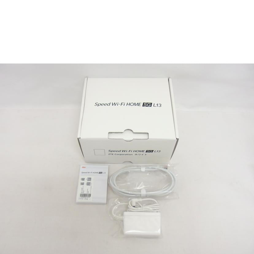 ZTE ZTE/Speed　Wi－Fi　HOME　5G　L13/ZTR02SWU//868331066105081/Aランク/04