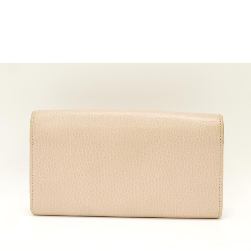 GUCCI グッチ/GGマーモント二つ折り長財布／ピンク/456116//496***/ABランク/69