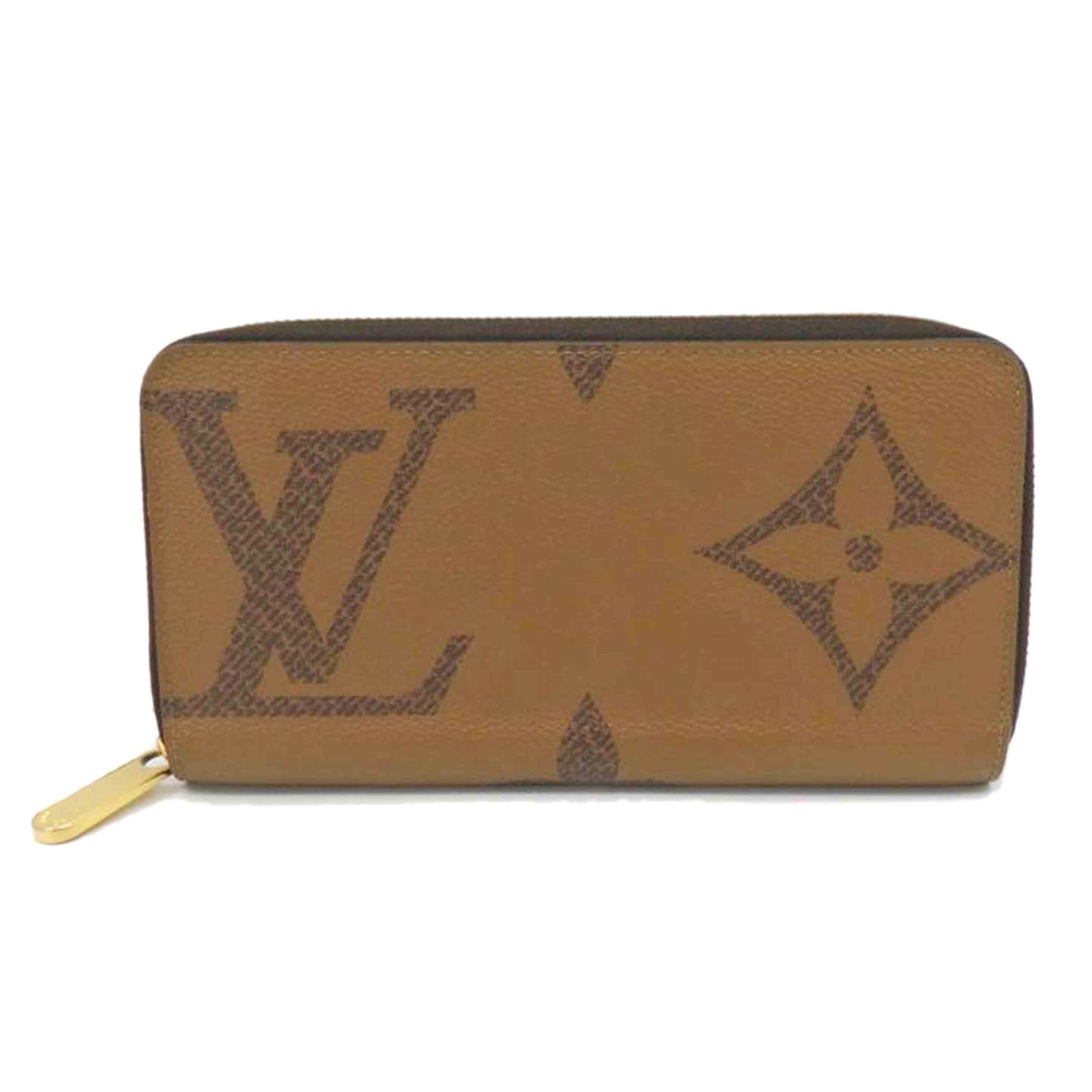LV ルイヴィトン/ジッピー・ウォレット／モノグラム・ジャイアントリバース/M69353//LU4***/ABランク/77
