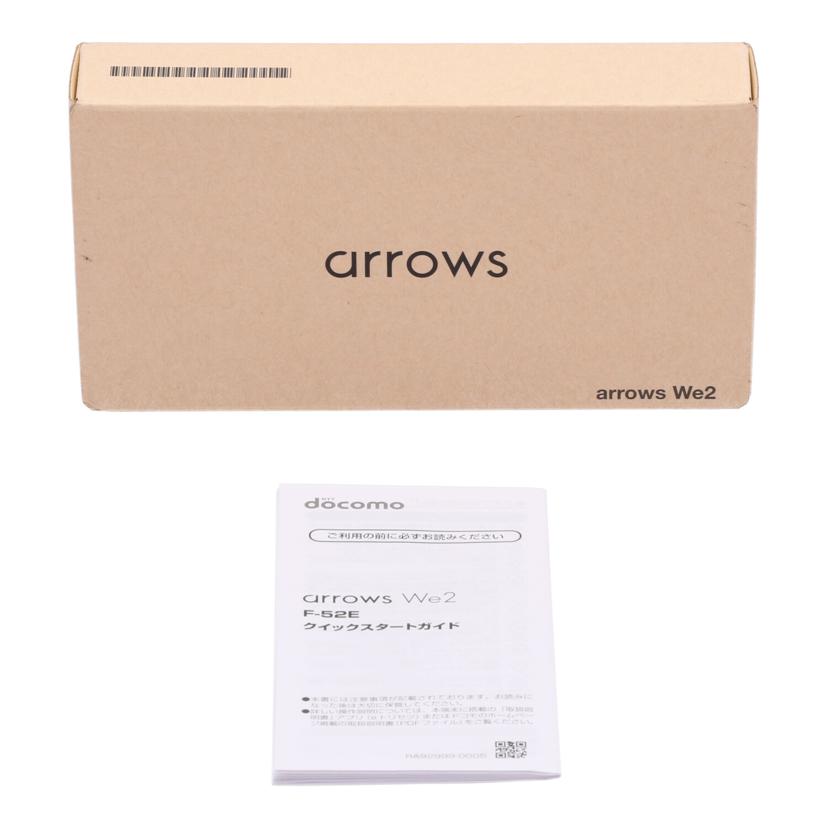 FUJITSU　docomo 富士通 フジツウ　/スマートフォン／arrows　We2/F-52E//YXWGBUNRXSRWH6KF/Aランク/85