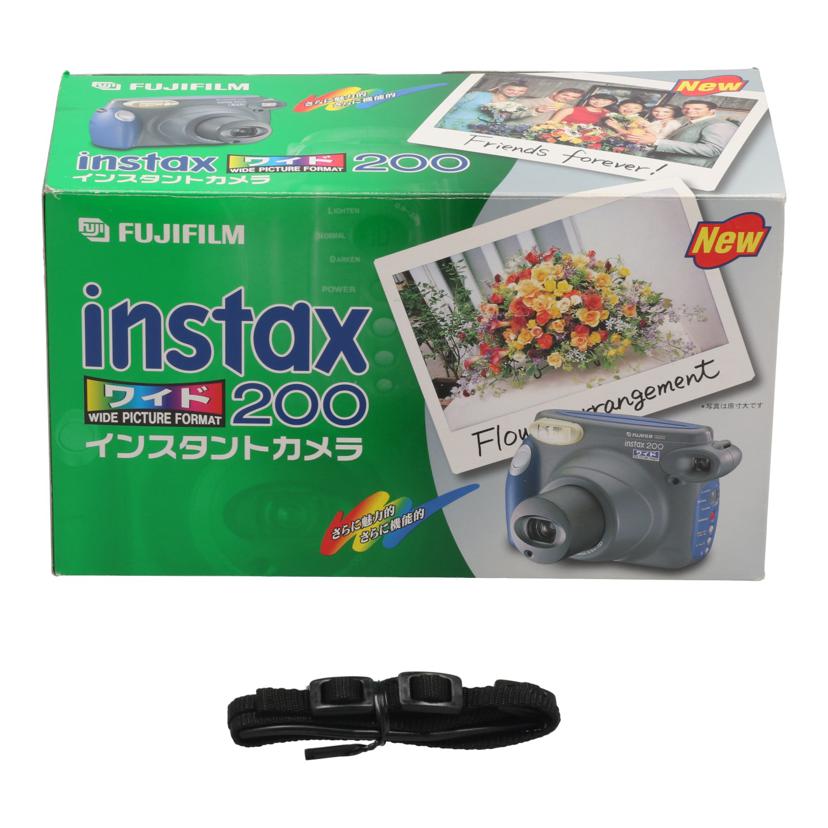 FUJIFILM 富士フイルム /インスタントカメラ/instax200 //JAN4902520213952/ABランク/69