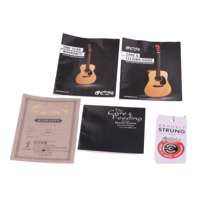 Martin マーティン/アコースティックギター/LX1//403657/Bランク/77