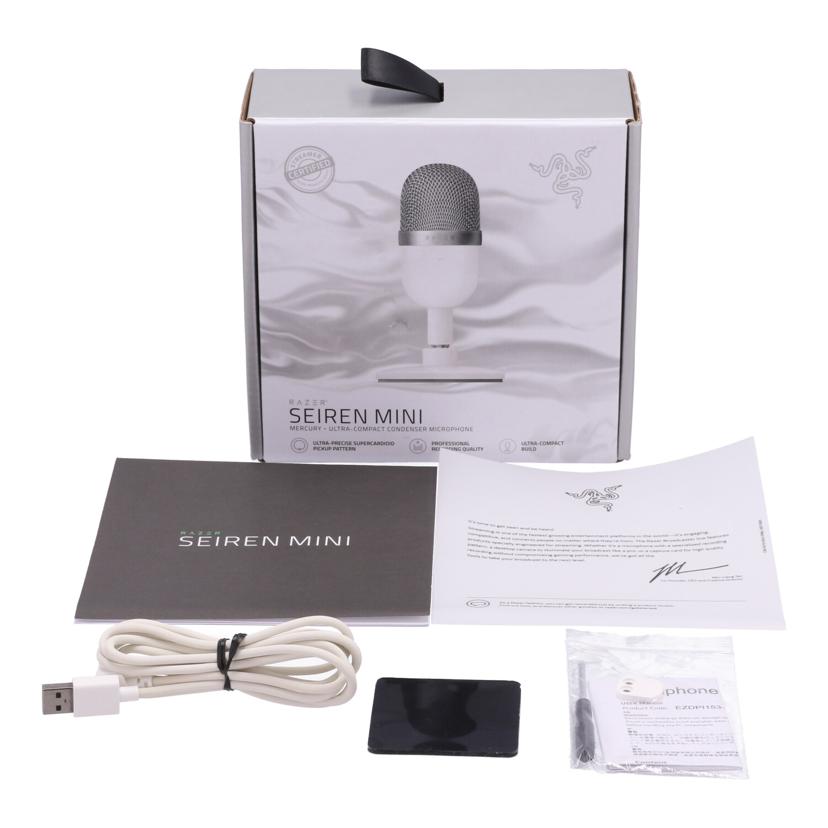 Razer レイザー　/USBコンデンサーマイク／SEIREN　MINI/RZ19-03450300-R3M1 //UC221L03509983/Bランク/77