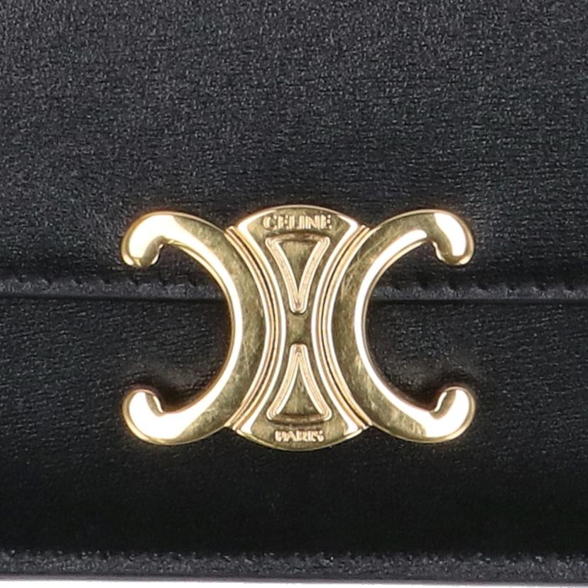 CELINE セリーヌ/トリオンフフラップ付きカードホルダー/10I583DPV.38NO//F-1******/Aランク/09