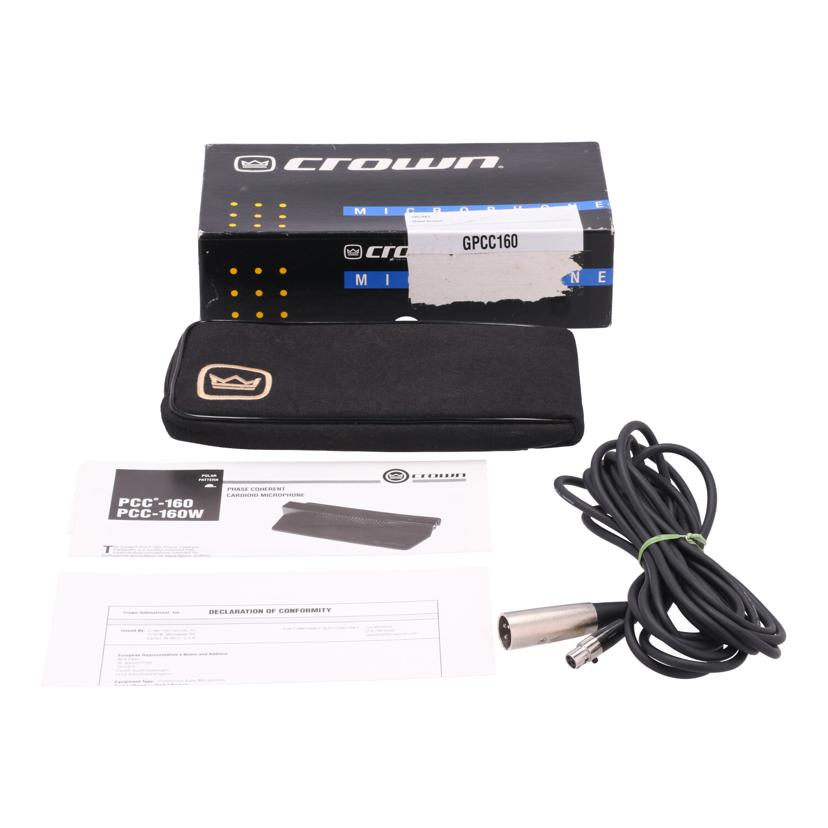 Crown クラウン/バウンダリーマイク/PCC160//Bランク/67