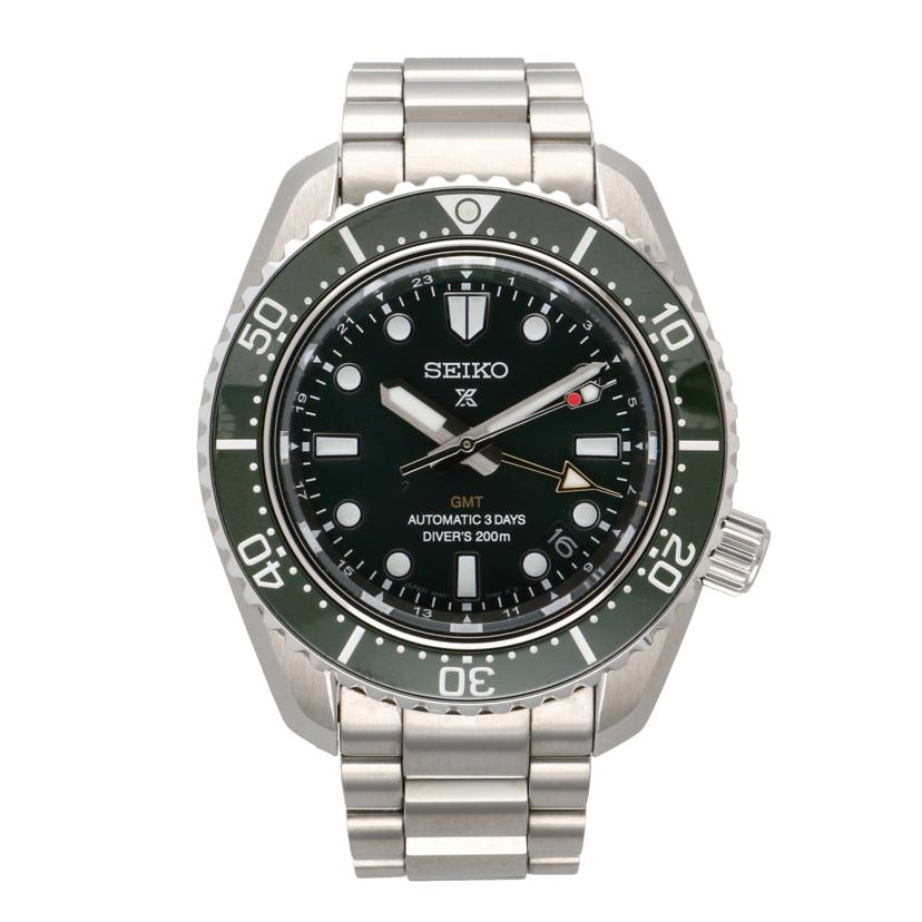 SEIKO セイコー/プロスペックス　ダイバースキューバGMT　グリーン／SS／自動巻き/6R54-00D0//451***/Aランク/01