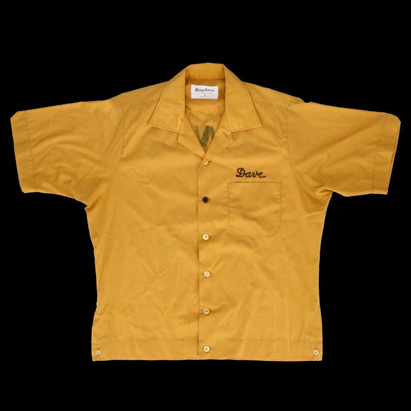 KINGLOUIE/ヴィンテージボーリングシャツ／USA製／PERMANENTPRESS//Aランク/62