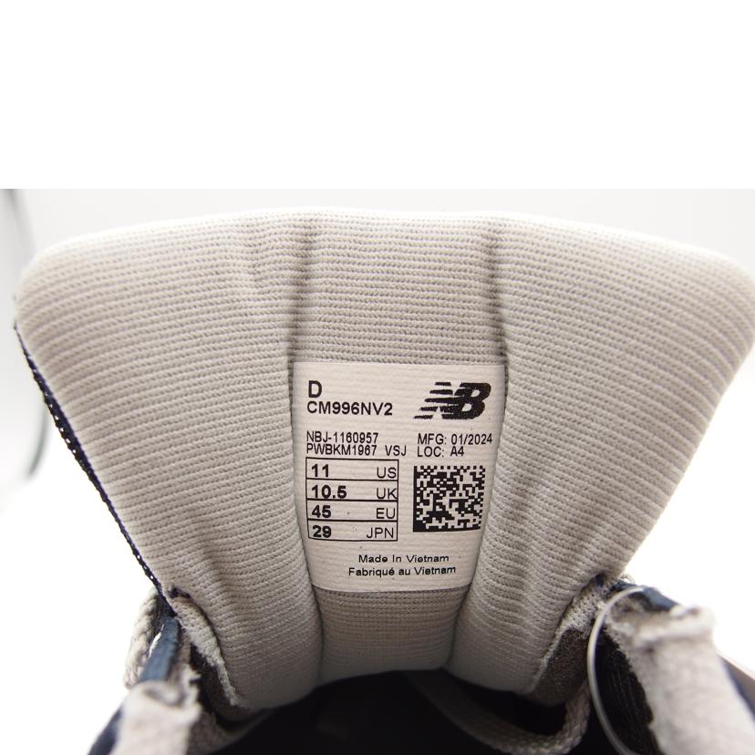 new　balance ニューバランス/ローカットスニーカー／996／29cm/CM996NV2//SAランク/04
