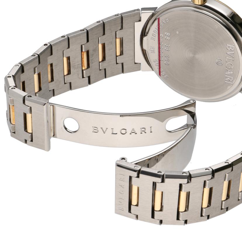 BVLGARI ブルガリ/ブルガリブルガリ・デイト・SS×YG／クオーツ/BB33SGD//F12****/Aランク/92