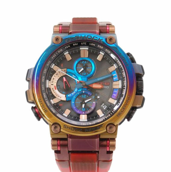 CASIO カシオ/G－SHOCK／レインボーマウンテン／モナイルリンク／電波ソーラー/MTG-B1000VL-4AJR//001*****/Aランク/69