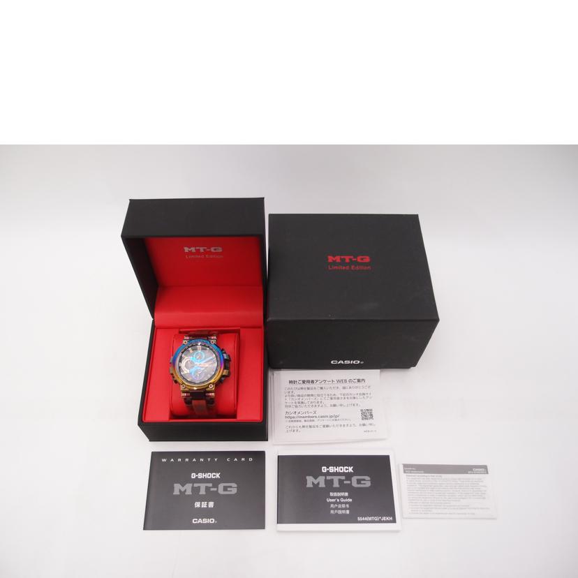CASIO カシオ/G－SHOCK／レインボーマウンテン／モナイルリンク／電波ソーラー/MTG-B1000VL-4AJR//001*****/Aランク/69