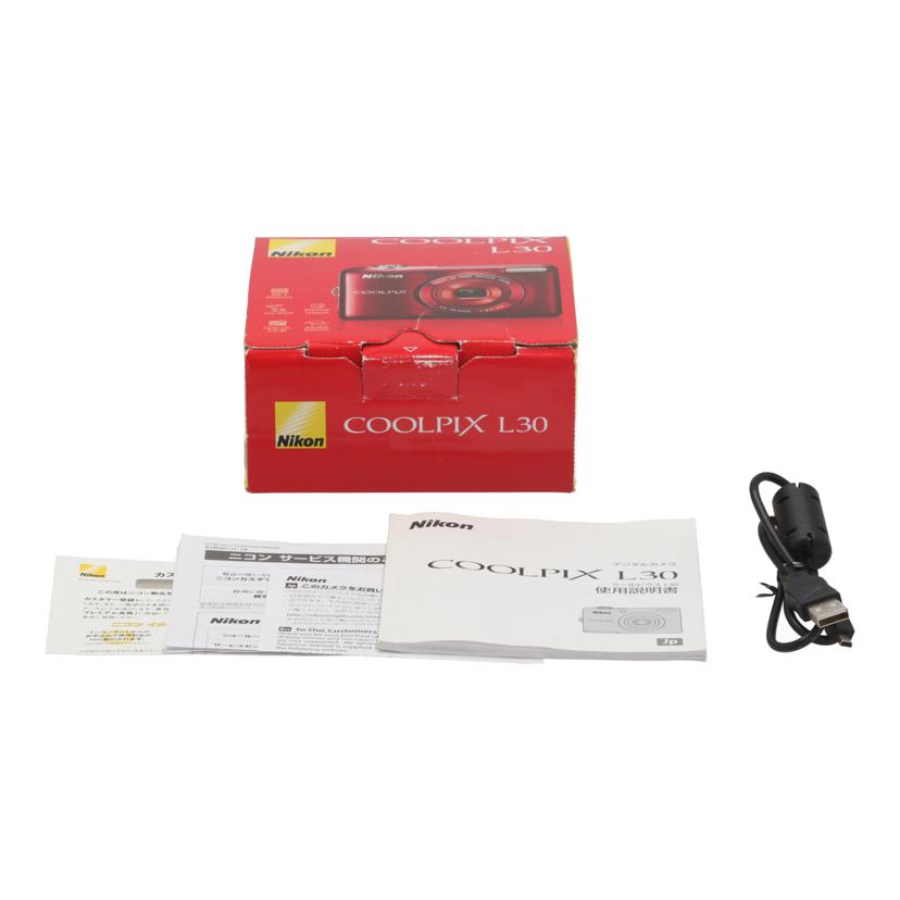 Nikon ニコン　/デジタルカメラ/COOLPIX L30//21000391/Bランク/63