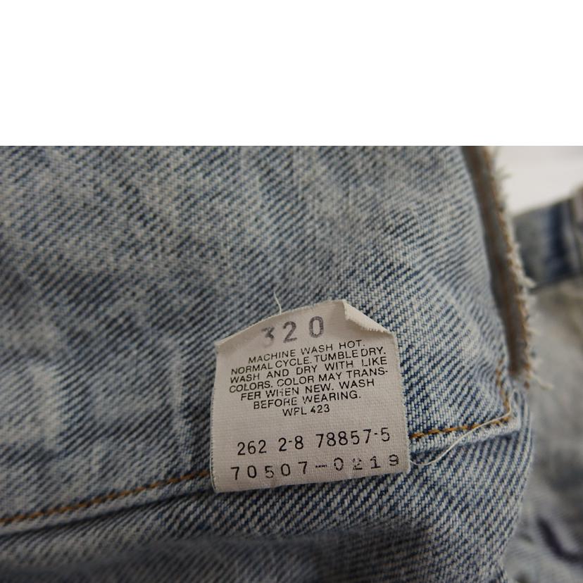 Levis/90s/Levis/ボタン裏262/USA製/70507//ｻｲｽﾞL/Bランク/82