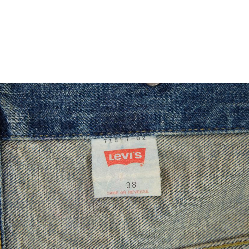 LEVI＇S ﾘｰﾊﾞｲｽ/3rd　トラッカージャケット/71557-02//BCランク/71