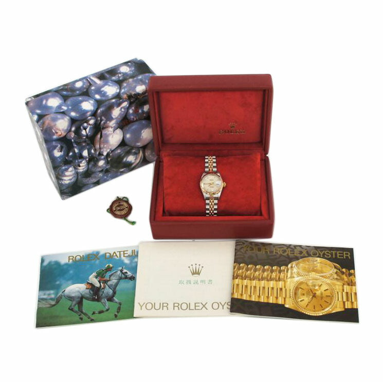 ROLEX ロレックス/デイトジャストレディ－ス10Pダイヤモンド／コンピュ－タ/69173G//W65****/Aランク/93