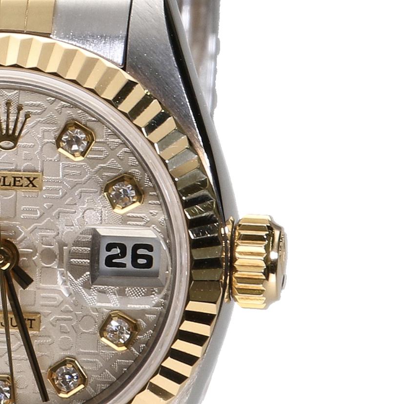 ROLEX ロレックス/デイトジャストレディ－ス10Pダイヤモンド／コンピュ－タ/69173G//W65****/Aランク/93