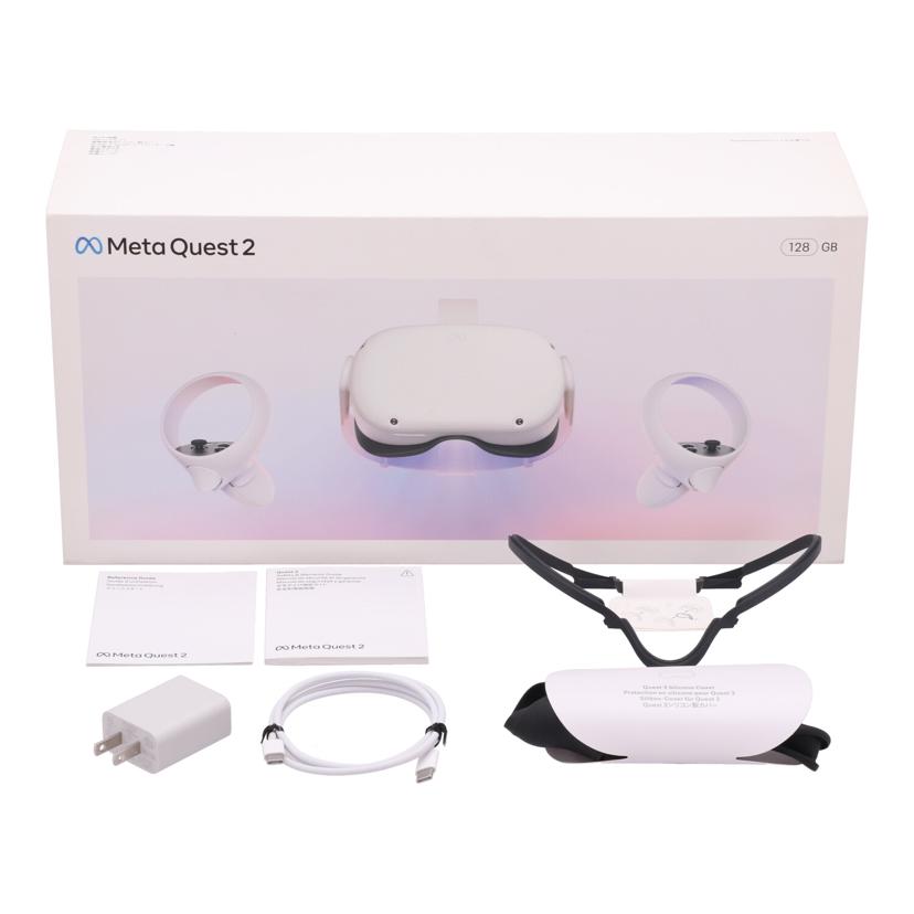 Meta　Facebook メタ　/VRヘッドセット／Meta　Quest2　128GB/899-00183-02//1WMVR424W32175/Bランク/62