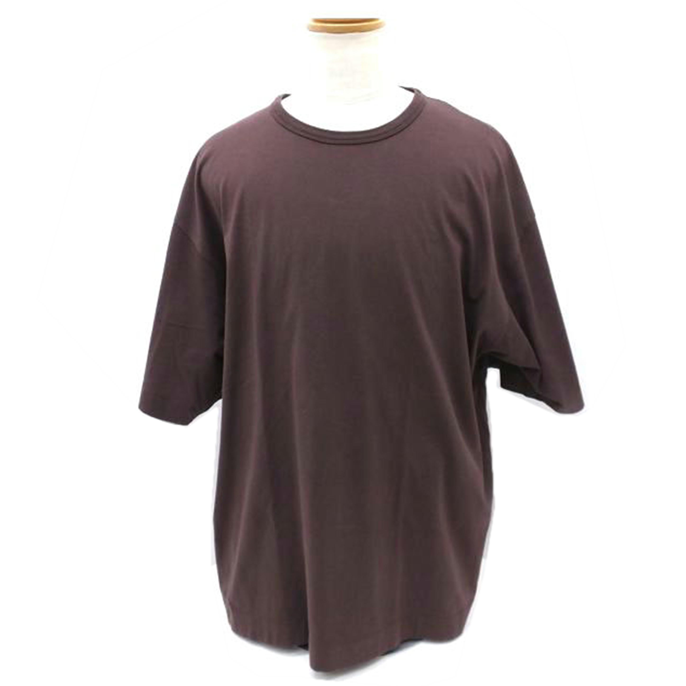 DRIES　VAN　NOTEN ドリスヴァンノッテン/クールネックシャツ／茶//ABランク/88