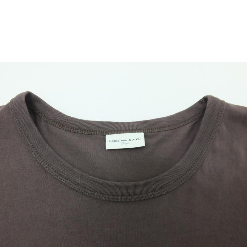 DRIES　VAN　NOTEN ドリスヴァンノッテン/クールネックシャツ／茶//ABランク/88