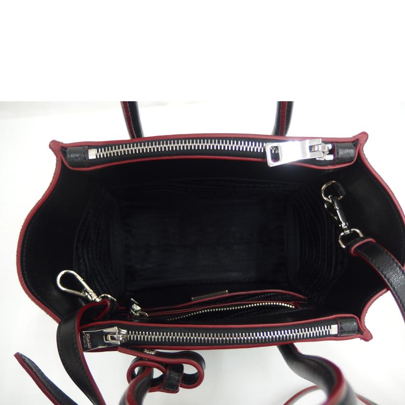 PRADA プラダ/レザー2WAYショルダー/1BA025//Aランク/82