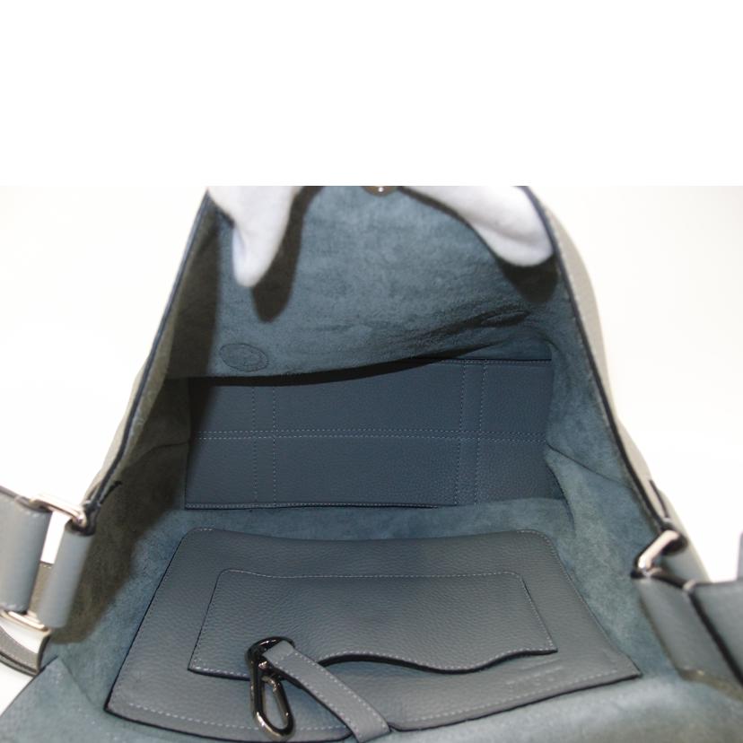 LOEWE ロエベ/ミニタリーメッセンジャーショルダー／グレー/316.41.N64//061***/Aランク/69