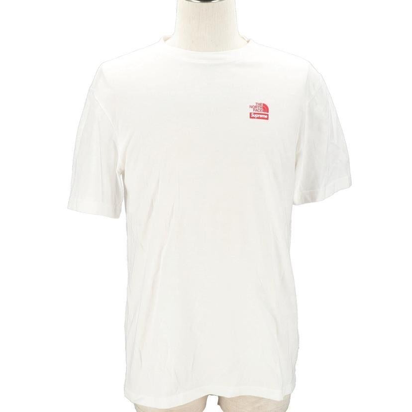 NORTH　FACE×Supreme ノースフェイス/シュプリーム/ノースフェイス・シュプリームコラボTシャツ／ホワイト/NT81905I//BFT639135/ABランク/18