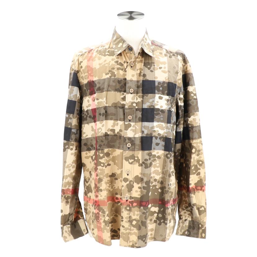 BURBERRY バーバリー/カモ柄バーバリーチェックシャツ/8029830//ｻｲｽﾞ:XL/ABランク/91