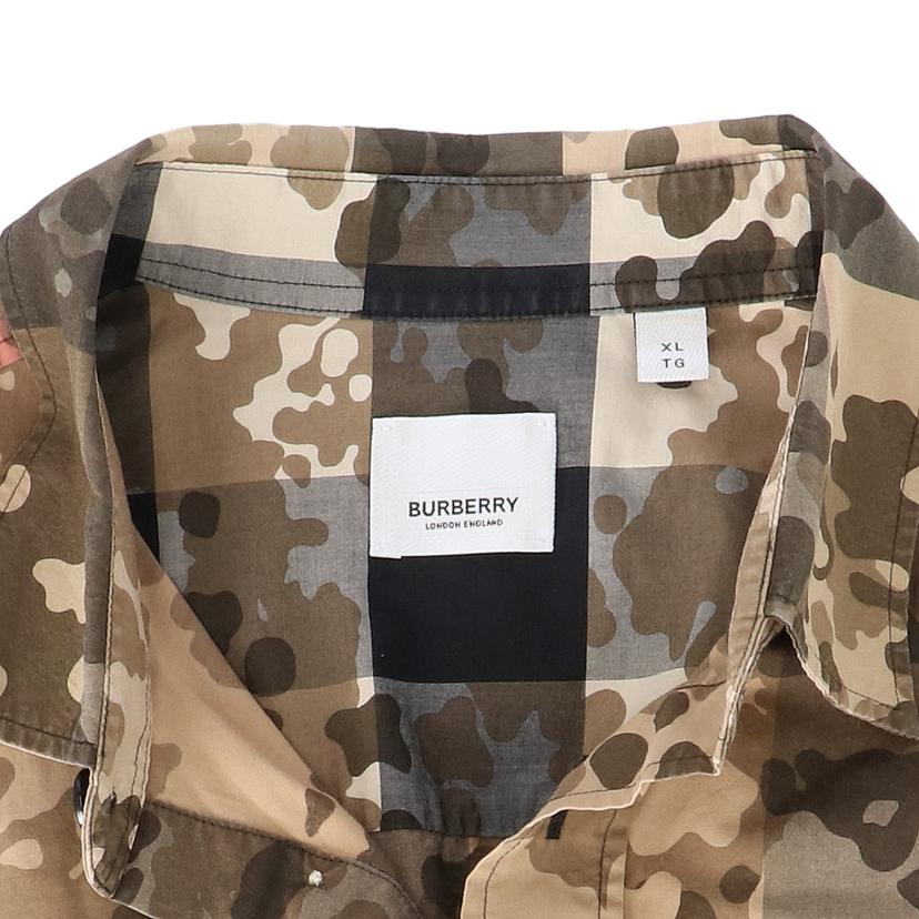 BURBERRY バーバリー/カモ柄バーバリーチェックシャツ/8029830//ｻｲｽﾞ:XL/ABランク/91