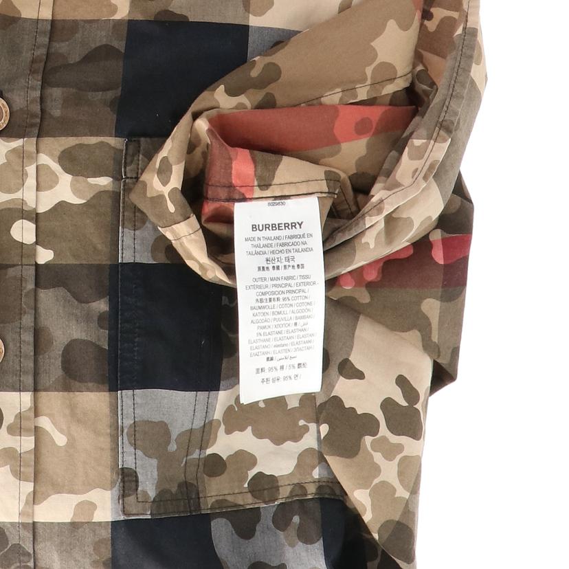 BURBERRY バーバリー/カモ柄バーバリーチェックシャツ/8029830//ｻｲｽﾞ:XL/ABランク/91