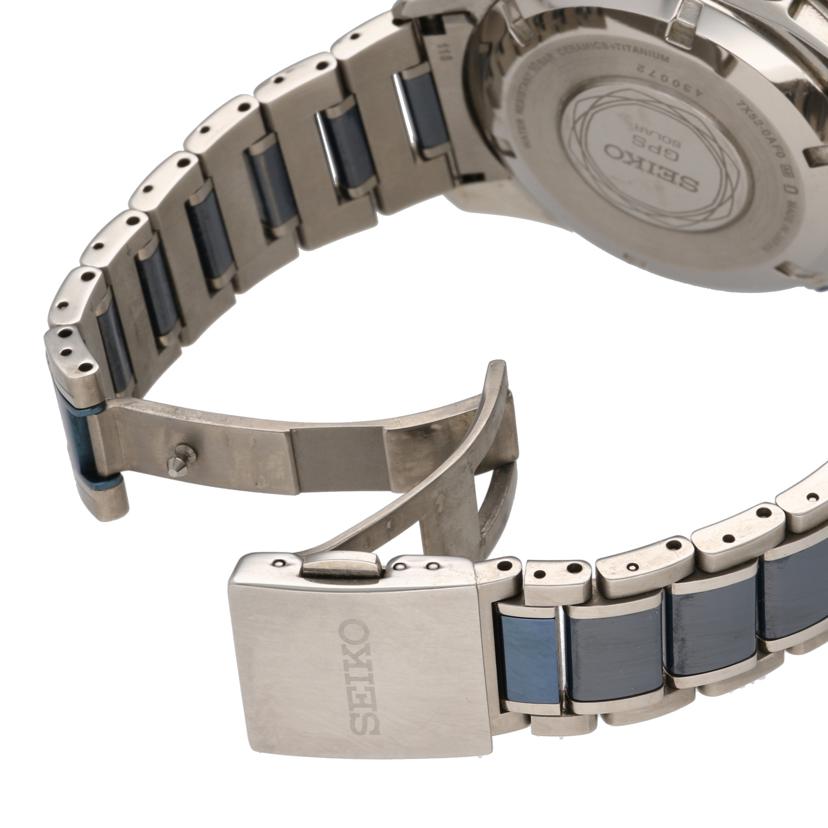 SEIKO セイコー/アストロン　ブライトチタン　GPSソーラー電波/SBXA019/7X52-0AF0//430***/Aランク/70