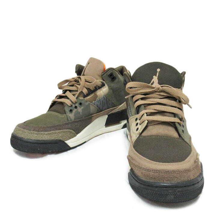 NIKE/エアジョーダン3レトロSE／カーキ／1020/DO1830　200//Aランク/63