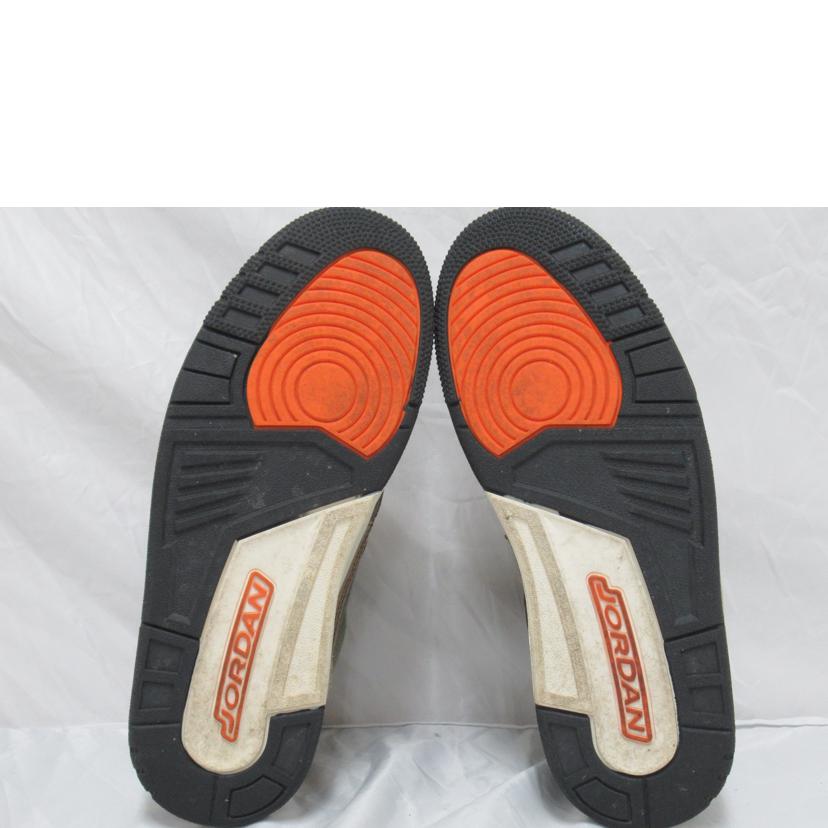 NIKE/エアジョーダン3レトロSE／カーキ／1020/DO1830　200//Aランク/63