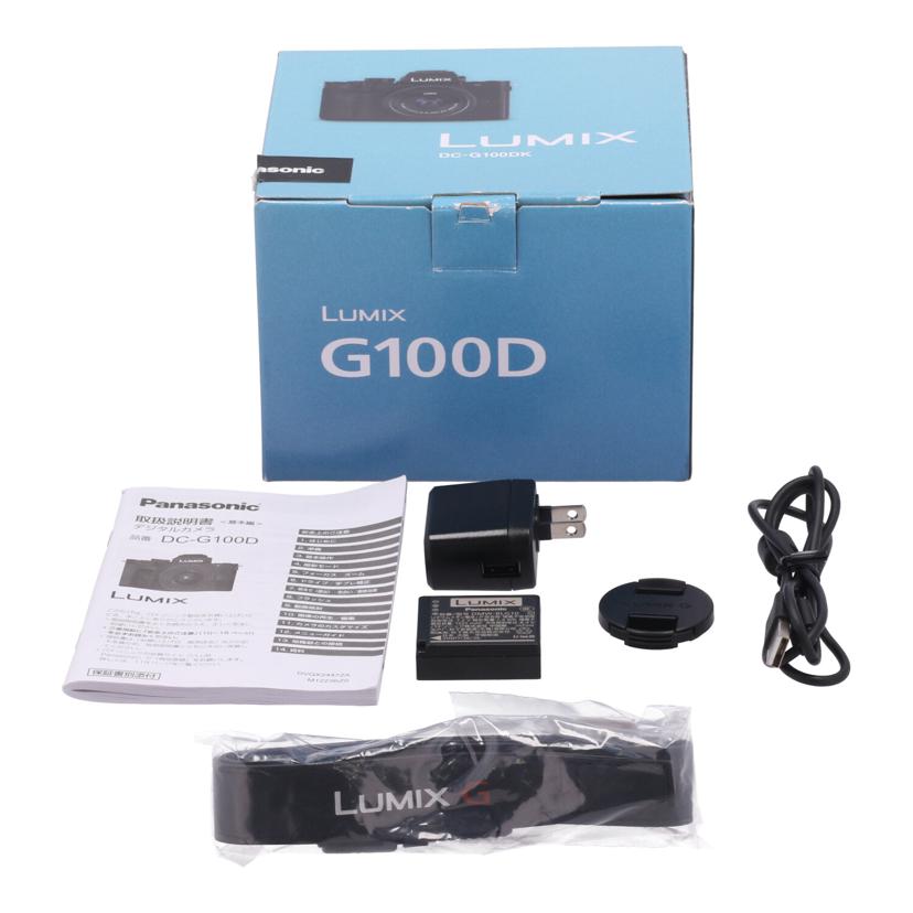 Panasonic パナソニック　/ミラーレス一眼　レンズキット/DC-G100DK //WF4EA004259/ABランク/70